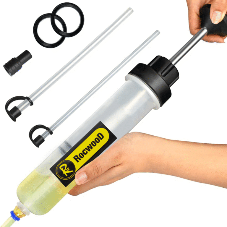 RocwooD 500ml Syringe-Style Fluid Evacuator